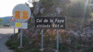 Faye, Pas de la / Col de la Faye