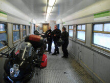 Autoverlad in Goppenstein 