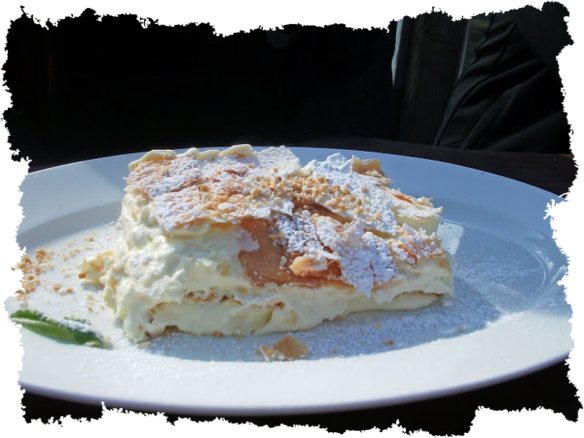 Crèmeschnitte auf der Moosalp