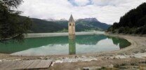 Turm im Reschensee