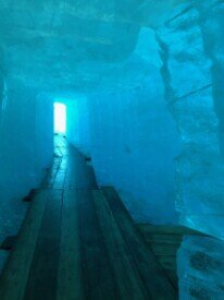 Eisgrotte & Gletscherlehrpfad