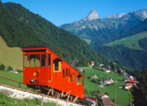 Die Standseilbahn Les Avants