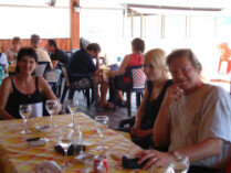 Marina Beach Snack Bar in Bosa