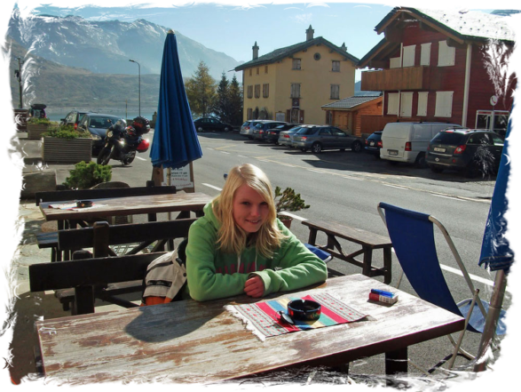 Cafépause in Monte Spluga 