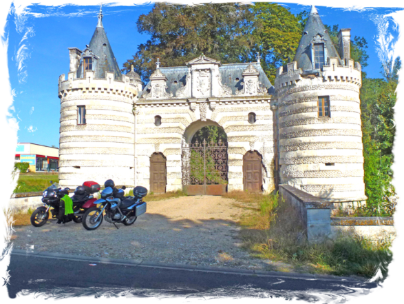 Tor zum Garten des Schlosses Le Lude