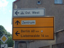 auf dem Weg nach Berlin