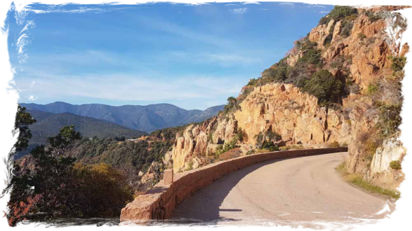 auf der D81 nach Porto Ota